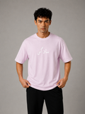 Qurb Oversized T-Shirt- Purple