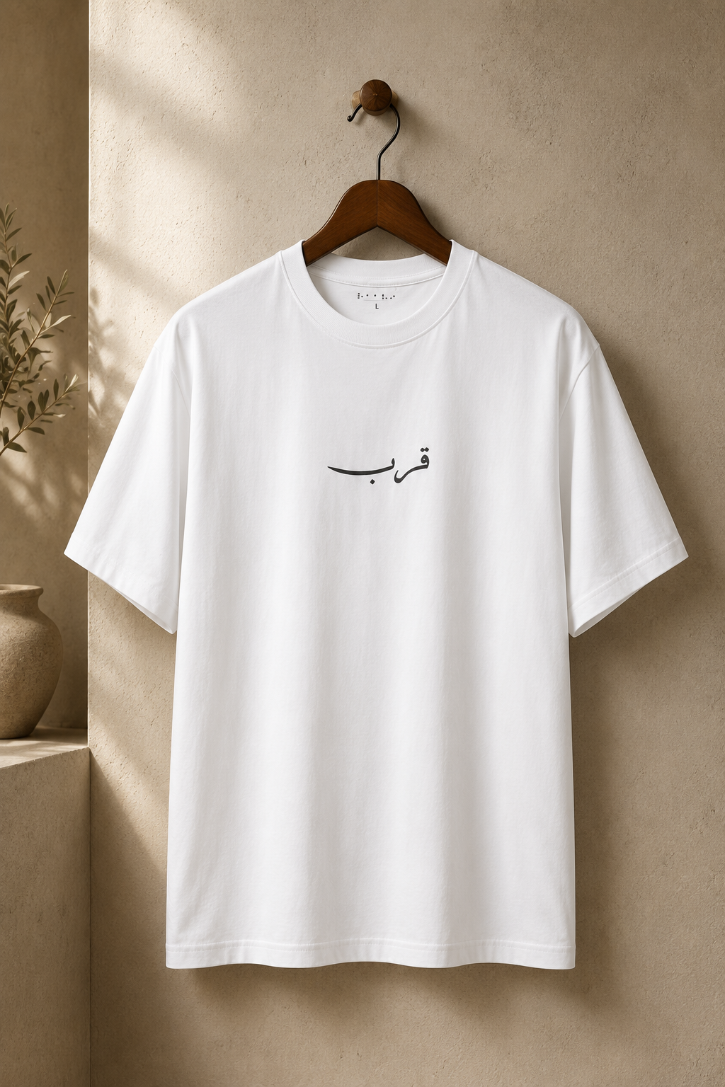Qurb Oversized T-Shirt- Grey