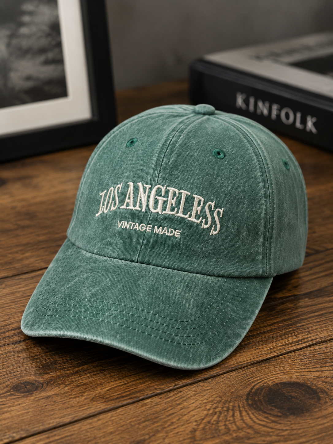 Los Angeles Vintage Washed Embroidered Adjustable Cap