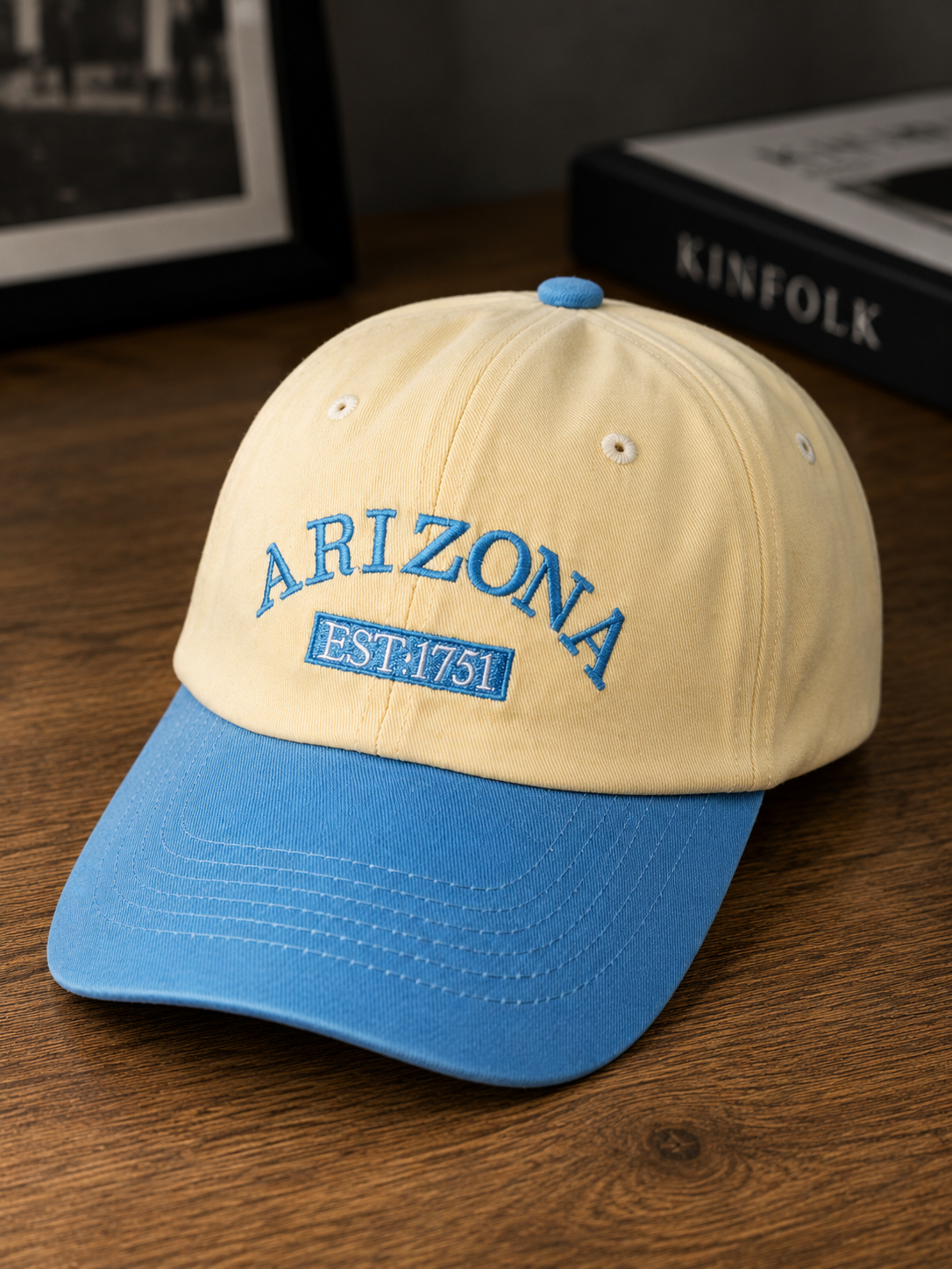 Arizona EST. 1751 Embroidered Two-Tone Adjustable Cap