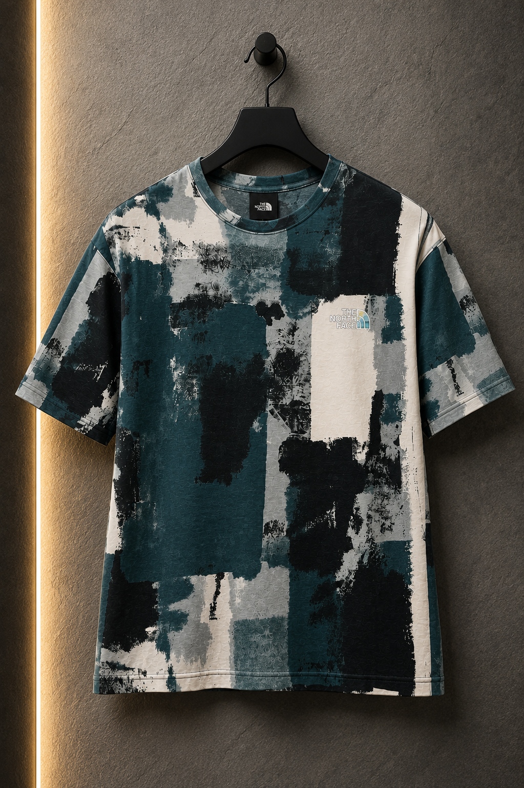 Abstract Canvas Oversized T-Shirt